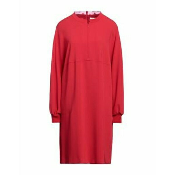 【送料無料】 メゾン コモン レディース ワンピース トップス Midi dresses Red