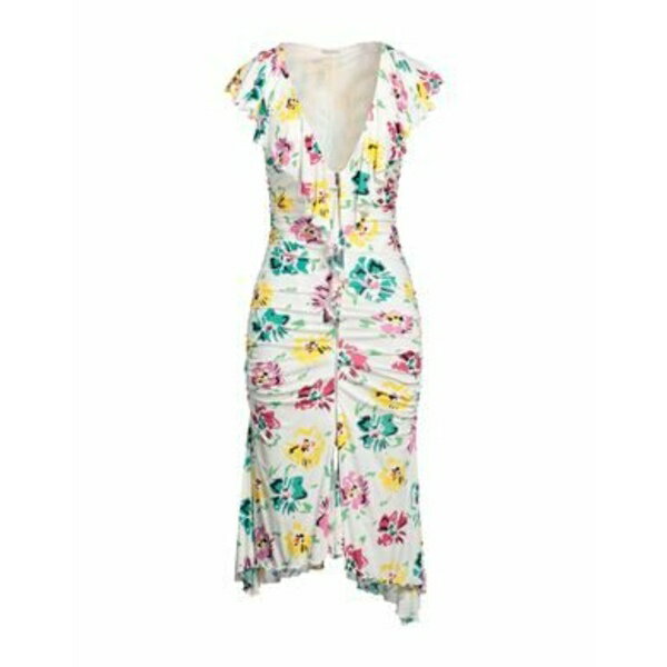 【送料無料】 エマニュエルアンガロ レディース ワンピース トップス Midi dresses White
