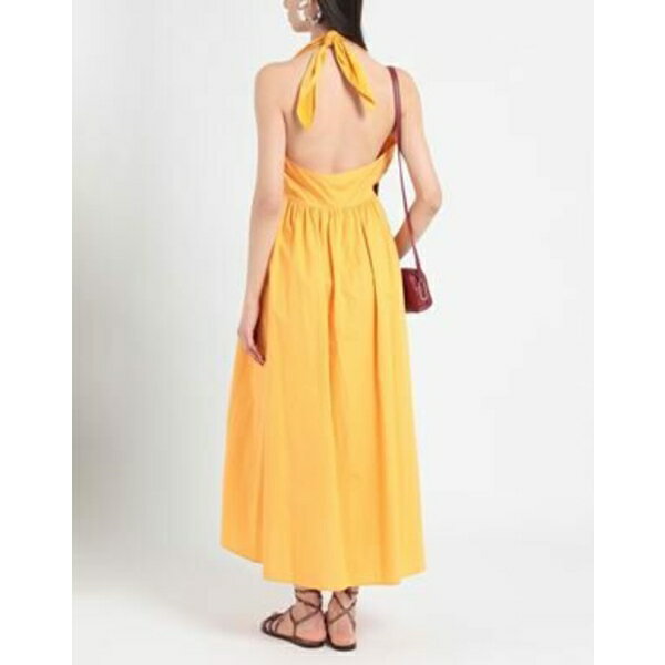 【送料無料】 イザベル ブランシュ パリ レディース ワンピース トップス Midi dresses Orange