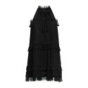 【送料無料】 ツインセット レディース ワンピース トップス Mini dresses Black