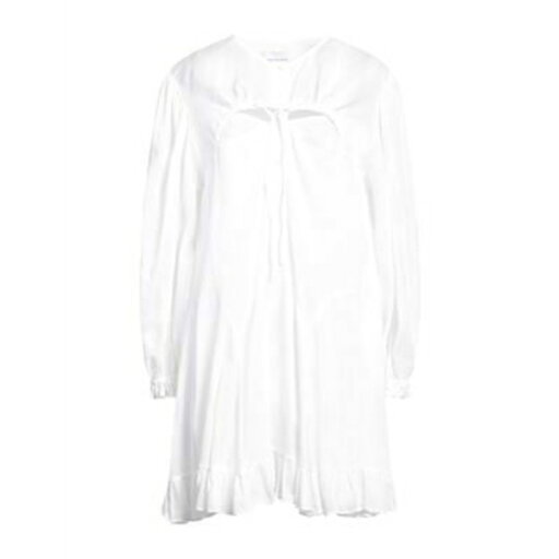 【送料無料】 イザベル ブランシュ パリ レディース ワンピース トップス Mini dresses White 【送料無料】 イザベル ブランシュ パリ レディース ワンピース トップス Mini dresses White