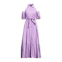【送料無料】 アンゲラメレミラノ レディース ワンピース トップス Maxi dresses Purple