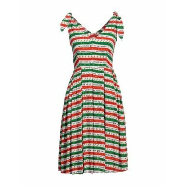 【送料無料】 アレッサンドロエンリケス レディース ワンピース トップス Midi dresses Green