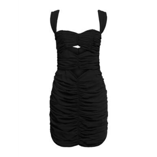 【送料無料】 ナインミニッツ レディース ワンピース トップス Mini dresses Black 【送料無料】 ナインミニッツ レディース ワンピース トップス Mini dresses Black