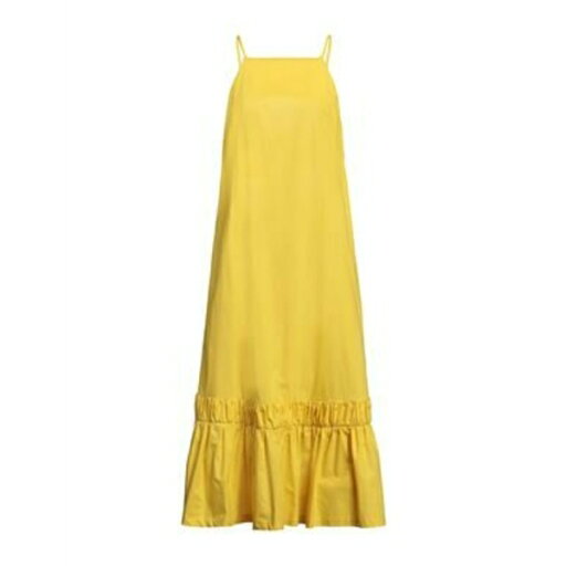 【送料無料】 テラ レディース ワンピース トップス Midi dresses Yellow 【送料無料】 テラ レディース ワンピース トップス Midi dresses Yellow