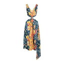【送料無料】 マルニ レディース ワンピース トップス Midi dresses Blue