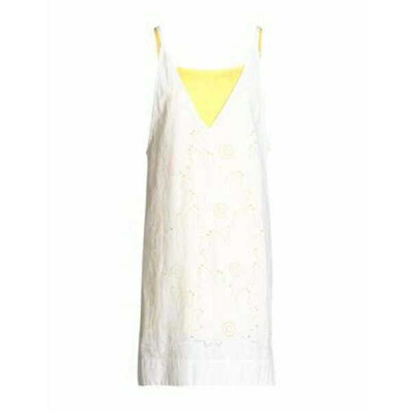 【送料無料】 ナインティーン セブンティ レディース ワンピース トップス Mini dresses White