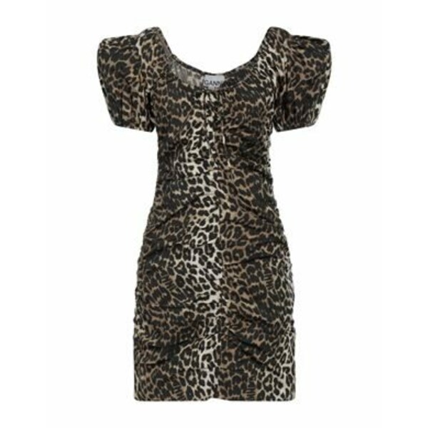 【送料無料】 ガニー レディース ワンピース トップス Mini dresses Beige