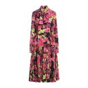 【送料無料】 ヴェルサーチ レディース ワンピース トップス Midi dresses Pink