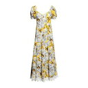 【送料無料】 コナー & ブレイク レディース ワンピース トップス Maxi dresses Yellow