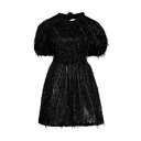 【送料無料】 ヴァレンティノ レディース ワンピース トップス Mini dresses Black
