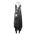 【送料無料】 アレクサンドル・ボーティエ レディース ワンピース トップス Midi dresses Silver