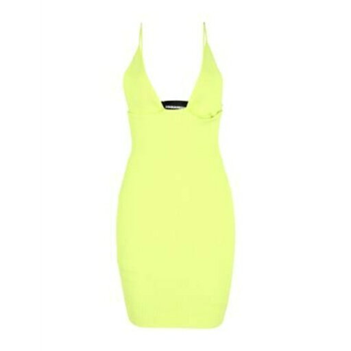 【送料無料】 ディースクエアード レディース ワンピース トップス Mini dresses Yellow 【送料無料】 ディースクエアード レディース ワンピース トップス Mini dresses Yellow