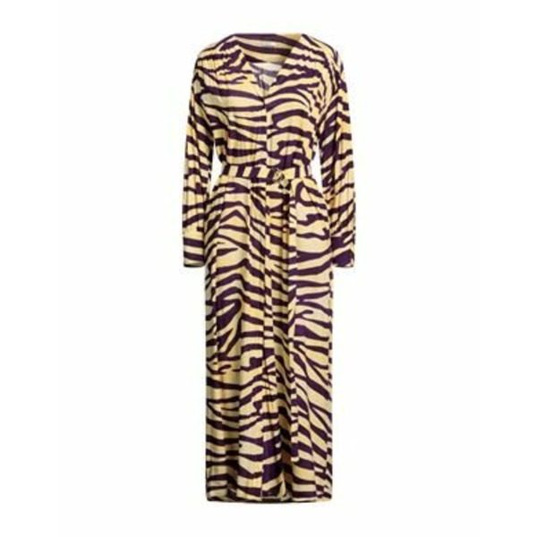【送料無料】 ロザナ レディース ワンピース トップス Midi dresses Yellow