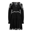 【送料無料】 ツインセット レディース ワンピース トップス Mini dresses Black