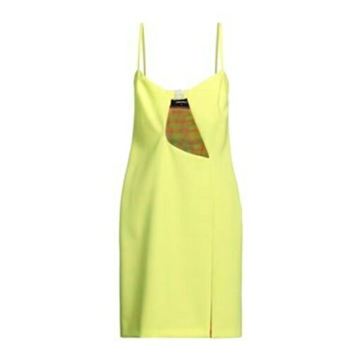 【送料無料】 ディースクエアード レディース ワンピース トップス Midi dresses Yellow 【送料無料】 ディースクエアード レディース ワンピース トップス Midi dresses Yellow
