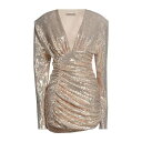 アレキサンダー・ワン ALEXANDRE VAUTHIER アレクサンドル・ボーティエ ワンピース トップス レディース Short dresses Gold