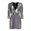 BALMAIN バルマン ワンピース トップス レディース Short dresses Silver