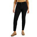 スタイルアンドコー レディース デニムパンツ ボトムス Women 039 s Curvy-Fit Mid-Rise Skinny Jeans, Regular, Short and Long Lengths, Created for Macy 039 s Black
