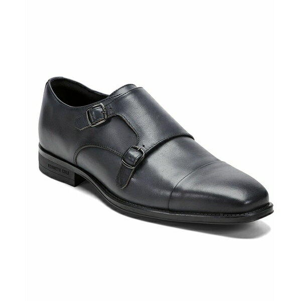 ケネスコール メンズ ドレスシューズ シューズ Men's Charles Double Monk Strap Shoe Dark gray