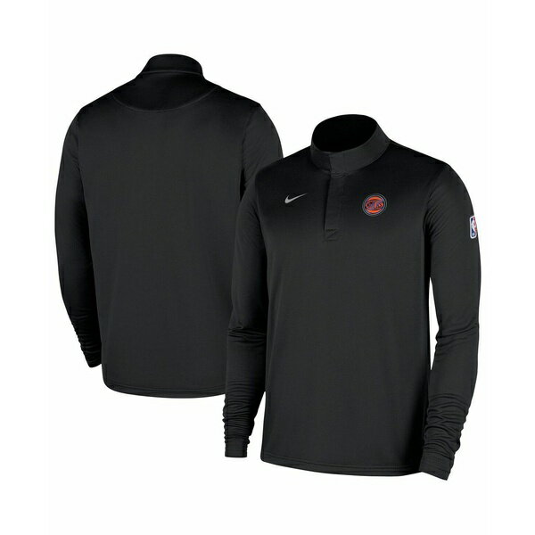 ʥ  㥱åȡ֥륾  Men's Black New York Knicks 2025/26 Authentic Coaches Quarter-Zip Pullover Jacket Black