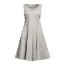 【送料無料】 ロッソピューロ レディース ワンピース トップス Midi dresses Light grey