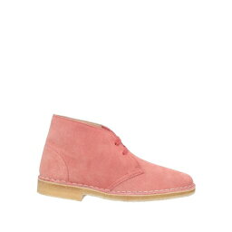 【送料無料】 クラークス レディース ブーツ シューズ Ankle boots Salmon pink