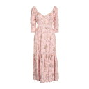 LOVESHACKFANCY ラブスハックファンシー ワンピース トップス レディース Midi dresses Pink