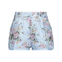 DSQUARED2 ディースクエアード カジュアルパンツ ボトムス レディース Shorts & Bermuda Shorts Sky blue