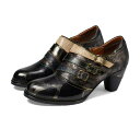 スプリングステップ レディース ヒール シューズ Graphic Black Metallic(4)