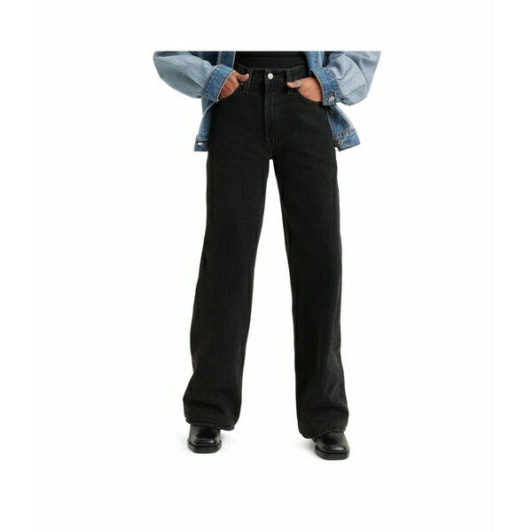 リーバイス レディース デニムパンツ ボトムス Ribcage Wide Leg Jeans Rosie Posie