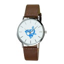 W[fB Y rv ANZT[ Tufts University Jumbos Plexus Leather Watch -