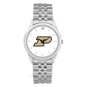 W[fB Y rv ANZT[ Purdue Boilermakers Unisex Team Logo Rolled Link Bracelet Wristwatch -