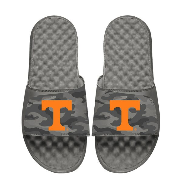 アイスライド メンズ サンダル シューズ Tennessee Volunteers ISlide Camo Slide Sandals Gray