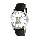 W[fB fB[X rv ANZT[ Navy Midshipmen Women's Berkeley Leather Watch -