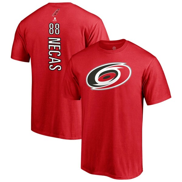 եʥƥ  T ȥåץ Carolina Hurricanes Fanatics Branded Personalized Playmaker Name &Number TShirt Necas,Martin-88