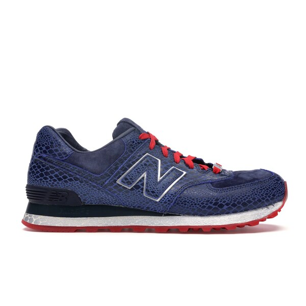 New Balance ニューバランス メンズ スニーカー  サイズ US_8.5(26.5cm) Navy/Silver-Red