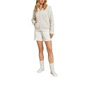 ベアフットドリームス レディース パーカー・スウェットシャツ アウター CozyChic Barefoot in the Wild Zip Hoodie Cre...