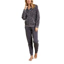 ベアフットドリームス レディース パーカー・スウェットシャツ アウター CozyChic Barefoot in the Wild Zip Hoodie Gra...