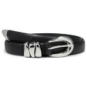 メイドウェル レディース ベルト アクセサリー Triple Metal Keeper Belt True Black