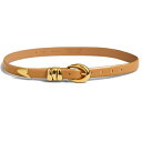 メイドウェル レディース ベルト アクセサリー Triple Metal Keeper Belt Desert Camel