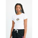サンタクルーズ レディース Tシャツ トップス RINGED ARRANGEMENT FRONT - Print T-shirt - white(4)