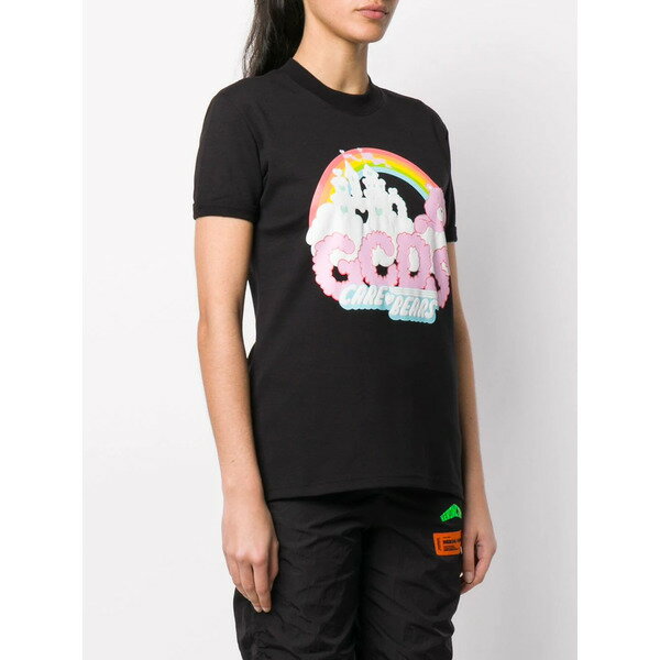 ジーシーディーエス レディース Tシャツ トップス GCDS x Care Bears Tシャツ Black