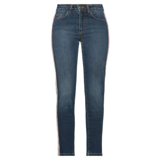 【送料無料】 メム.ジェーエス レディース デニムパンツ ボトムス Jeans Blue 【送料無料】 メム.ジェーエス レディース デニムパンツ ボトムス Jeans Blue