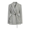 【送料無料】 イレブンティ レディース ジャケット&ブルゾン アウター Blazers Grey(4)