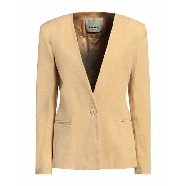 【送料無料】 イザベル マラン レディース ジャケット＆ブルゾン アウター Blazers Beige