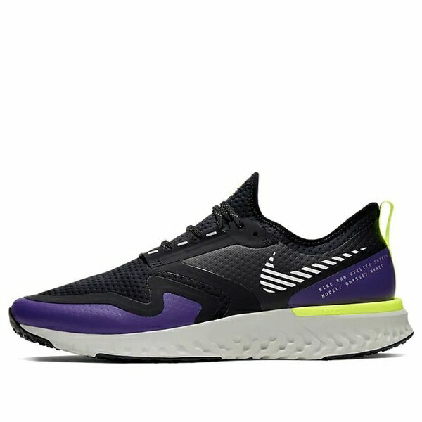 Nike ナイキ メンズ スニーカー 【Nike Odyssey React Shield 2 'Black Voltage Purple' BQ1671-002】 サイズ US_11.5(29.5cm)