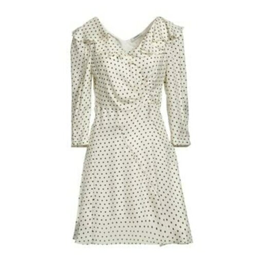 【送料無料】 サンドロ レディース ワンピース トップス Mini dresses White 【送料無料】 サンドロ レディース ワンピース トップス Mini dresses White