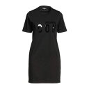 【送料無料】 ディースクエアード レディース ワンピース トップス Mini dresses Black
