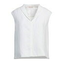 【送料無料】 クリスティーナ ボンファンティ レディース Tシャツ トップス Tops White